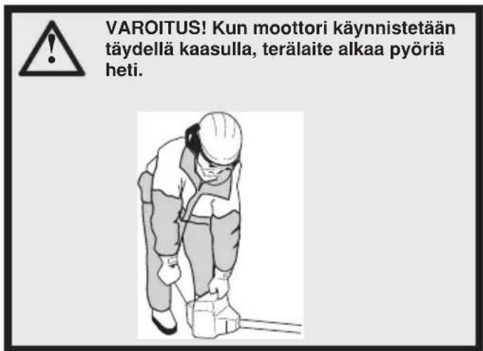 MCCULLOCH B26 PS - KÄYNNISTYS JA PYSÄYTYS - 9