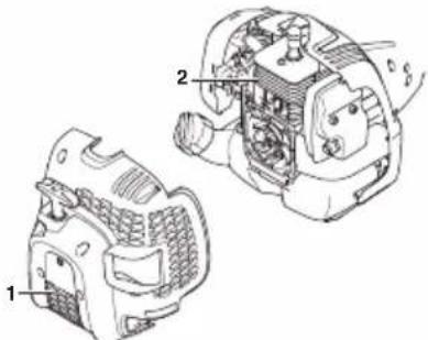 MCCULLOCH B26 PS - Koelsystem - 2