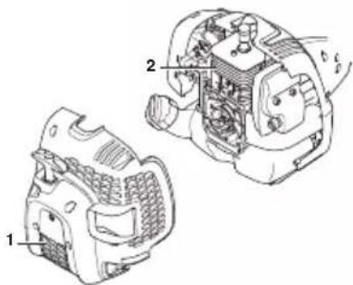 MCCULLOCH B26 PS - Kolesystem - 2