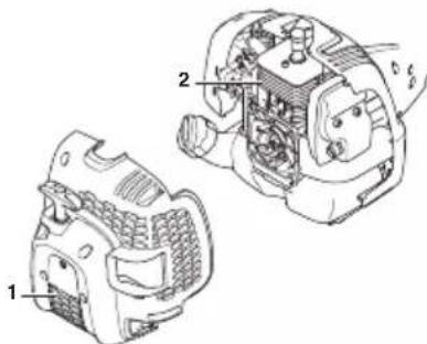 MCCULLOCH B26 PS - Cooling system - 2