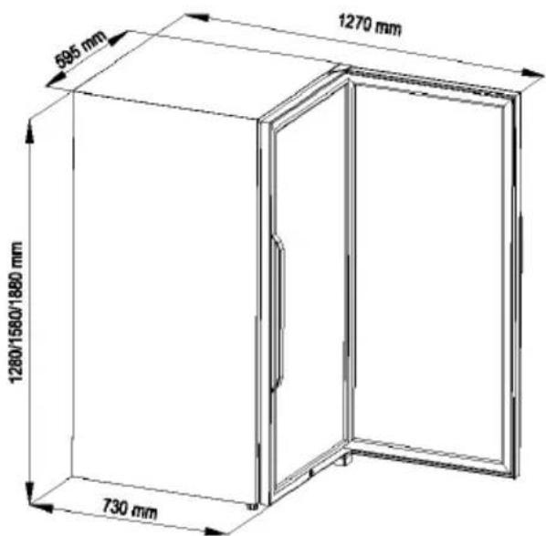 Sonnenkönig CAVA 142142G - Dimensioni del prodotto - 1