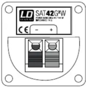 LD Systems SUB 88 A - TERMINAL CLAMPS FOR SPEAKER CABLES / KLEMMANSCHLUSSE FÜR LAUTSPRECHERKABEL / BORNIERS À PINCE POUR CÂBLE HAUT-PARLEUR / BORNAS DE CONEXION PARA EL CÂBLE DE ALTAVOZ / PRZYÁCACZA ZACISKOWE DO KABLA GLOŠNIKOWEGO / ATTACCHI A MORSETTO PER CAVO ALTOPARLANTE - 1