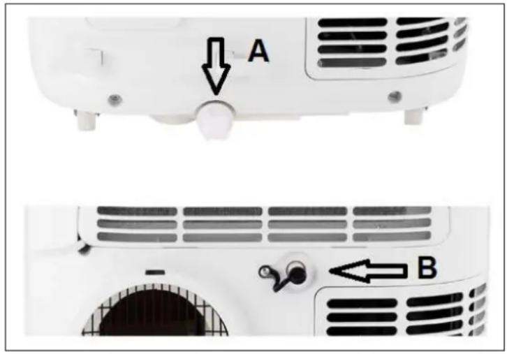 Eurom PAC 14.2 - Scarico acqua - 1