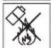 PARKSIDE PSBSA 20Li A1 - POZOR! NEBEZPEČÍ VÝBUCHU! - 2