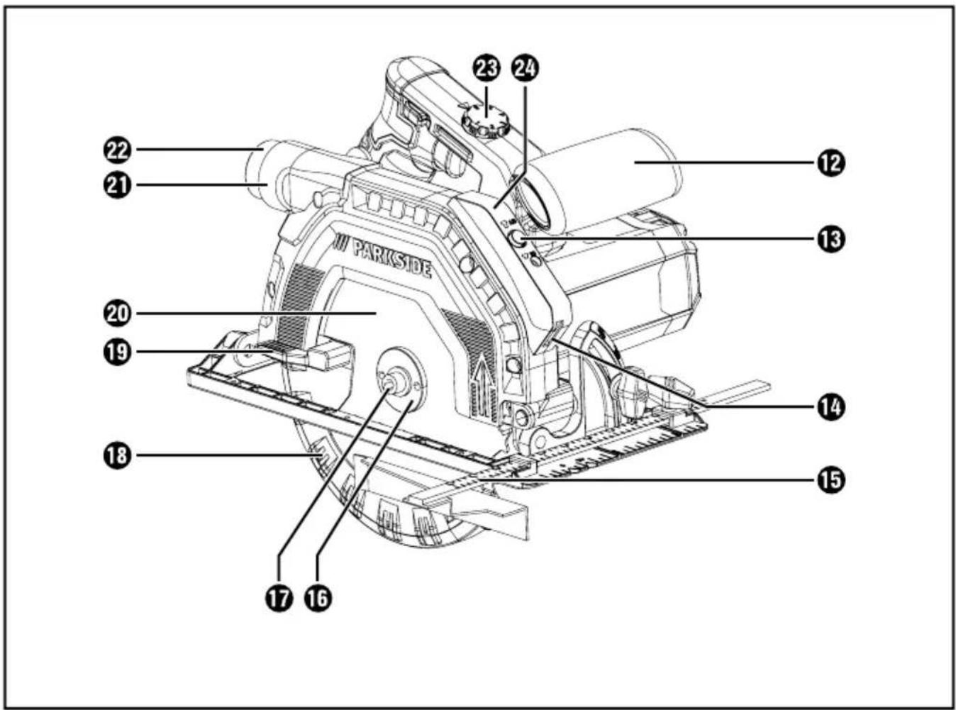 PARKSIDE PHKS 1350 C2 - 2