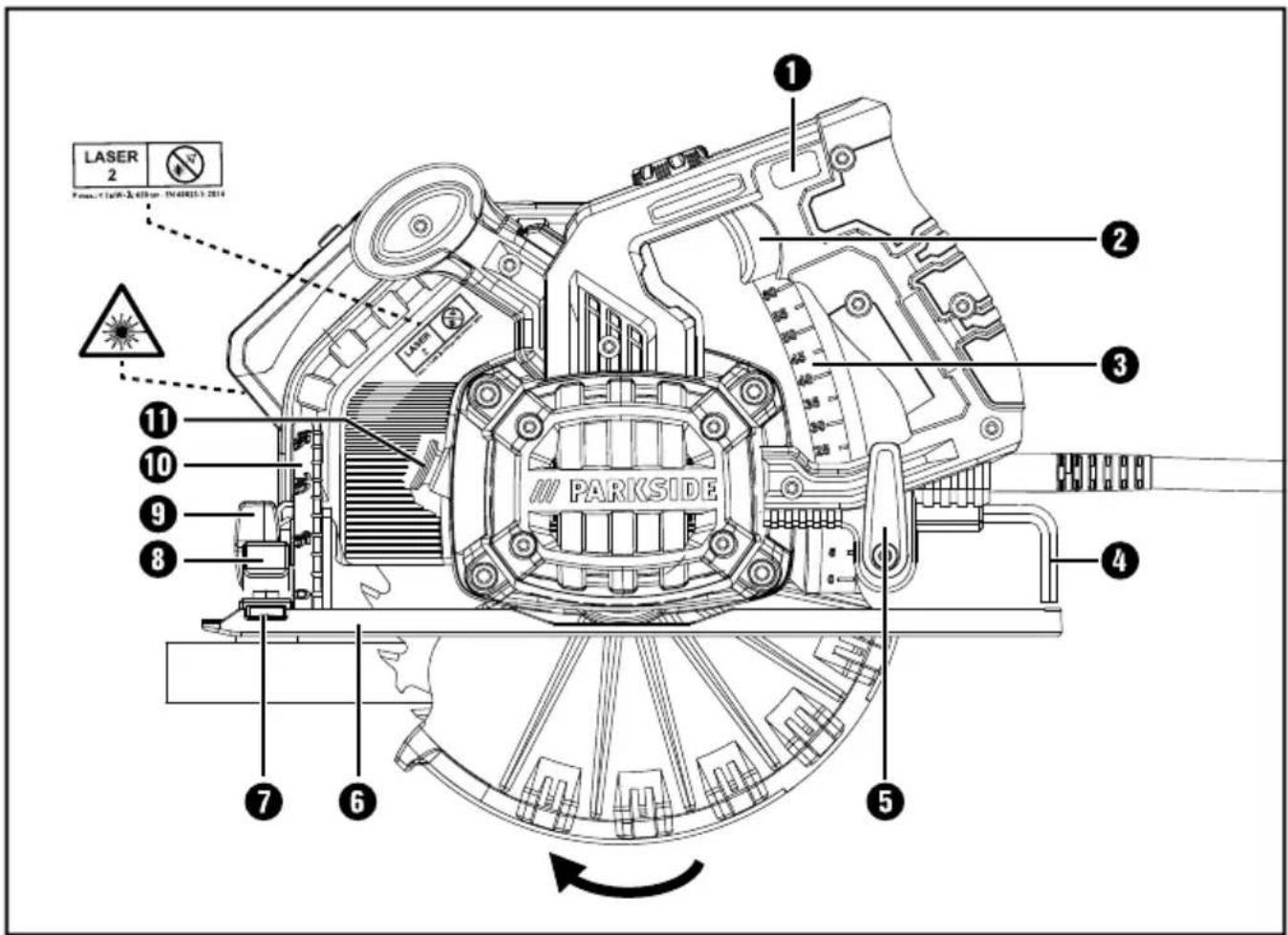 PARKSIDE PHKS 1350 C2 - 1