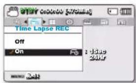 SAMSUNG SMXF50SP - TIME LAPSE REC (Enreg par intervalle) - 2
