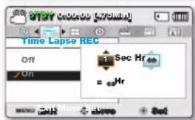 SAMSUNG SMXF50SP - TIME LAPSE REC (Enreg par intervalle) - 3