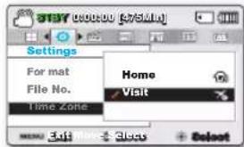 SAMSUNG SMXF50SP - TIME ZONE (Fuseau Horaire) - 2
