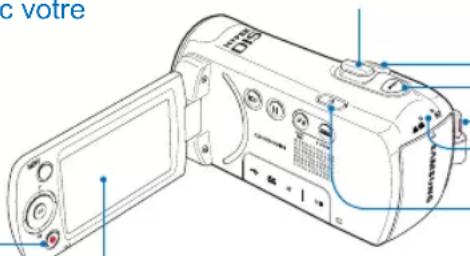 SAMSUNG SMXF50SP - ÉTAPE 2: Enregistrement avec votre caméoscope - 1