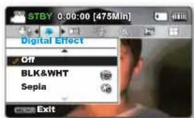 SAMSUNG SMXF50SP - DIGITAL EFFECT (Effet numér.) - 2