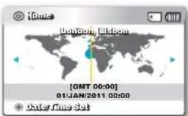 SAMSUNG SMXF50SP - RéGLAGE INITIAL DU FUSEAU HORAIRE ET DE LA DATE ET L'HEURE - 2