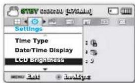 SAMSUNG SMXF50SP - LCD BRIGHTNESS (Luminosite LCD) - 1