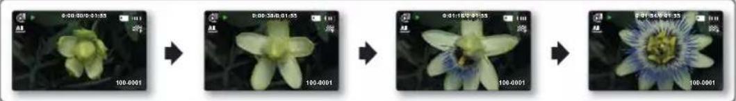 SAMSUNG SMXF50SP - Exemple d'enregistrement par intervalle - 2