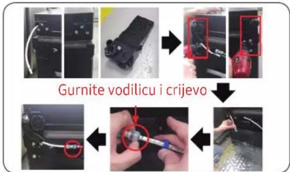SAMSUNG RS50N3513WW - Da ponovno postavite ladice - 8