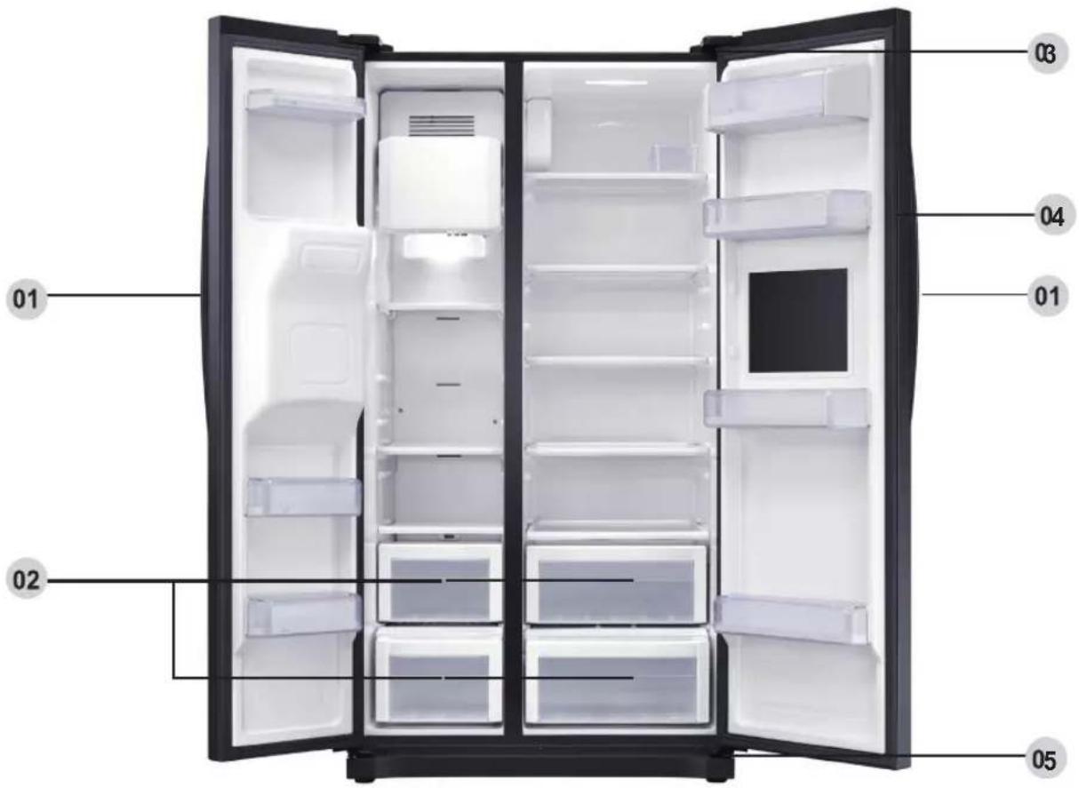 SAMSUNG RS50N3513WW - ⚠️ PRZESTROGA - 1