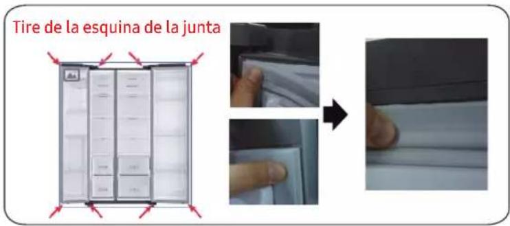 SAMSUNG RS50N3513WW - Para reemplazar la junta - 1