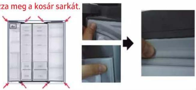 SAMSUNG RS50N3513WW - Kosár cseréje - 1