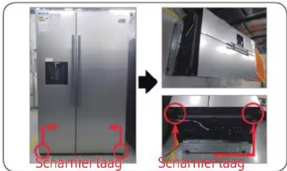 SAMSUNG RS50N3513WW - Reserve deurgreep - 2