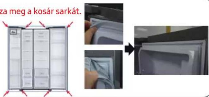 SAMSUNG RS50N3513WW - Keret eltávolítása - 1