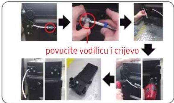 SAMSUNG RS50N3513WW - Da ponovno postavite ladice - 7