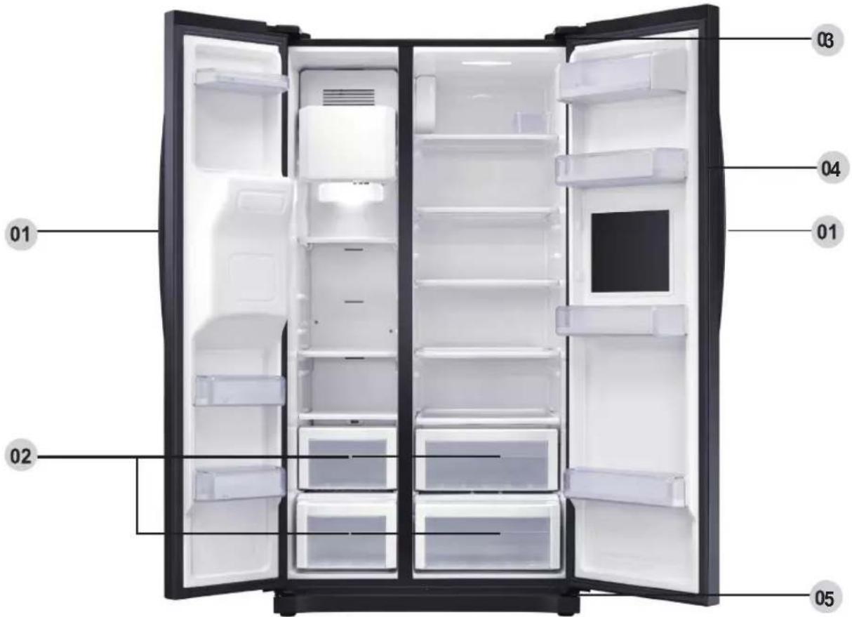 SAMSUNG RS50N3513WW - ATTENTION - 1