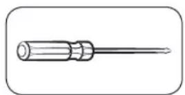 SAMSUNG RS50N3513WW - Erforderliche Werkzeuge (nicht mitgeliefert) - 1