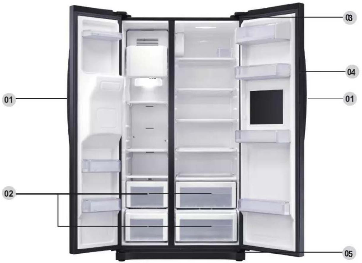 SAMSUNG RS50N3513WW - ! HUOMIO - 1