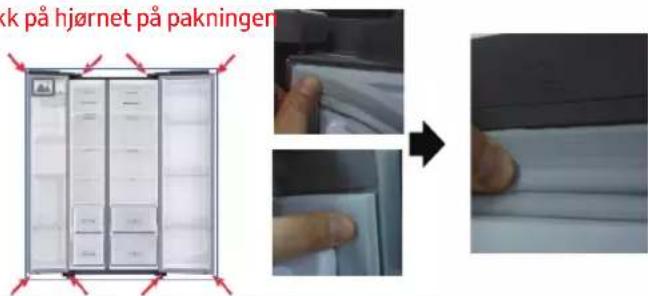 SAMSUNG RS50N3513WW - For å bytte ut pakningen - 1