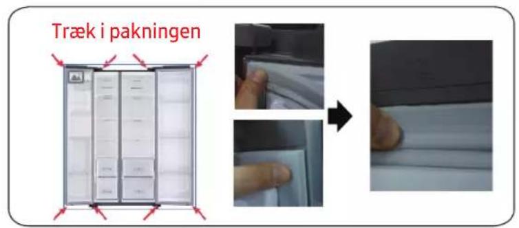 SAMSUNG RS50N3513WW - Udskiftning af pakningen - 1
