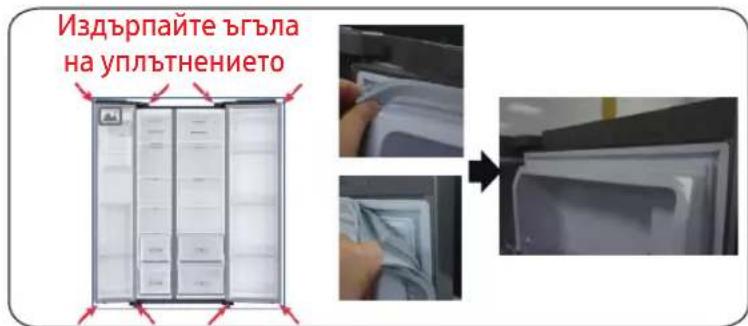SAMSUNG RS50N3513WW - За да свалите уплътнението - 1