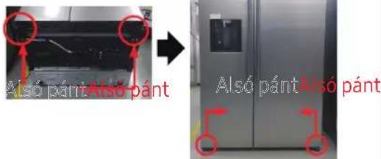 SAMSUNG RS50N3513WW - Fogantyúk cseréje - 8