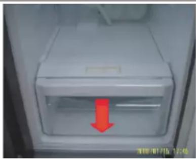 SAMSUNG RS50N3513WW - Rimozione del cassetto - 1