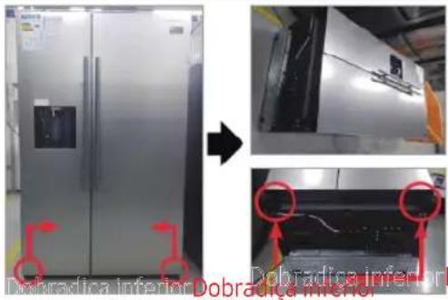 SAMSUNG RS50N3513WW - Para voltar a colocar as gavetas - 4