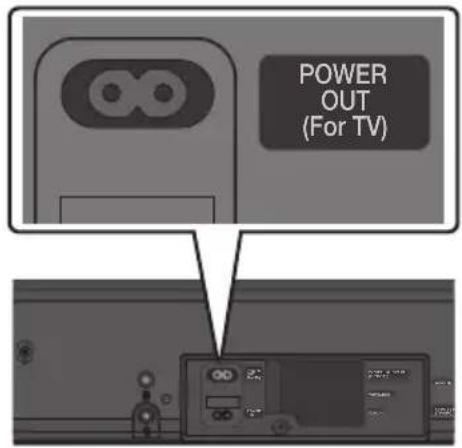 POWER OUT (For TV)