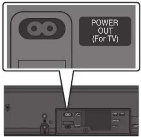 POWER OUT (For TV)