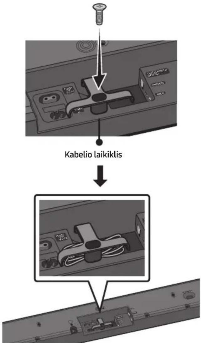 Kabelio laikiklis