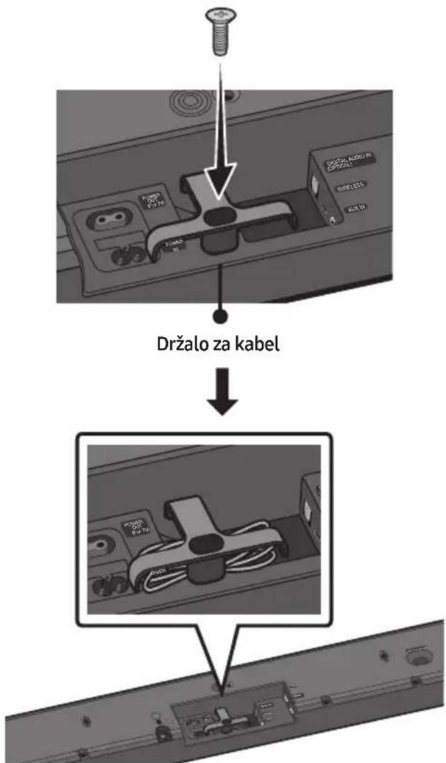 Držalo za kabel