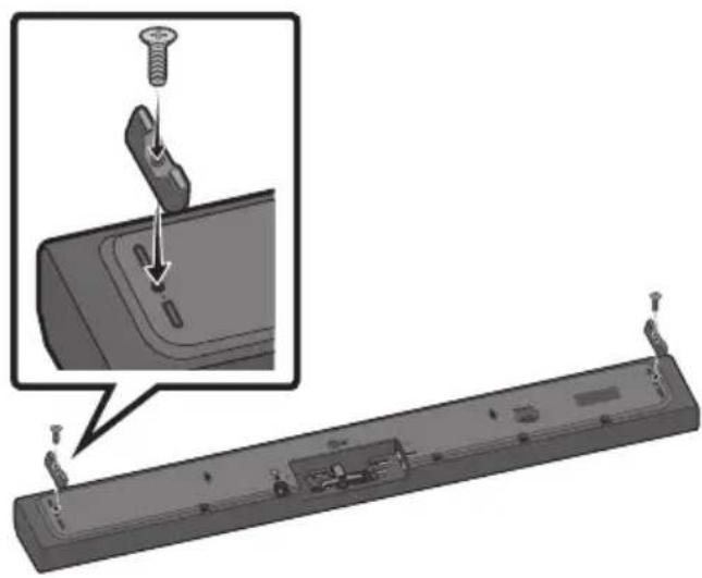 Novietojiet sistēmu Soundbar