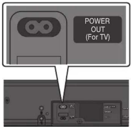 POWER OUT (For TV)