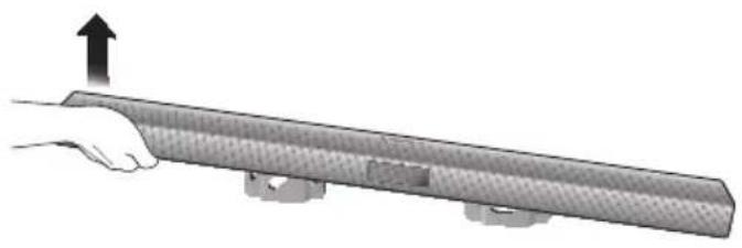 SAMSUNG HWJ660 - DETACHING THE WALL MOUNT - 1