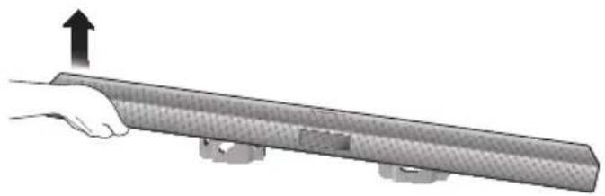 SAMSUNG HWJ660 - DETASAREA SUPORTULUI DE PERETE - 1
