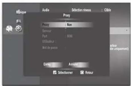 SAMSUNG BDP1620A - Réglage du Proxy - 1