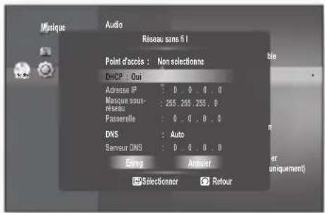 SAMSUNG BDP1620A - confi guration du réseau - 2