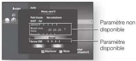 SAMSUNG BDP1620A - confi guration du réseau - 7