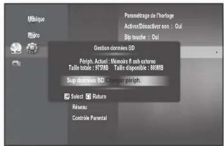 SAMSUNG BDP1620A - GESTION DES PÉRIPHÉRIQUES SYSTÉME - 3