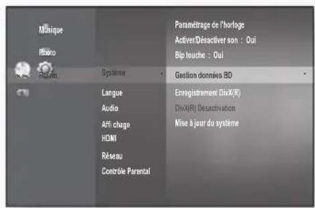 SAMSUNG BDP1620A - GESTION DES PÉRIPHÉRIQUES SYSTÉME - 1