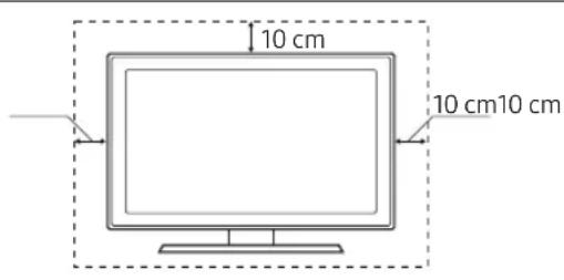 SAMSUNG QE75Q7FAMT - Providing proper ventilation for your TV - 1
