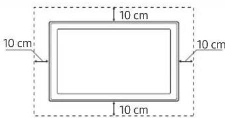 SAMSUNG QE65Q9FAMT - Television ilmankierron takaaminen - 2