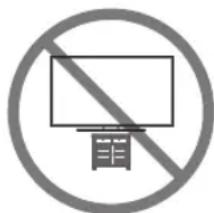 SAMSUNG QE65Q9FAMT - Varotoimenpide: Television kiinnittäminen seinaan putoamisen estämiseksi - 1